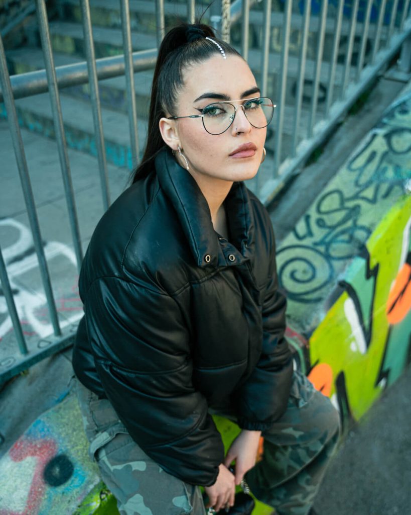 Fotografía de retrato en exterior