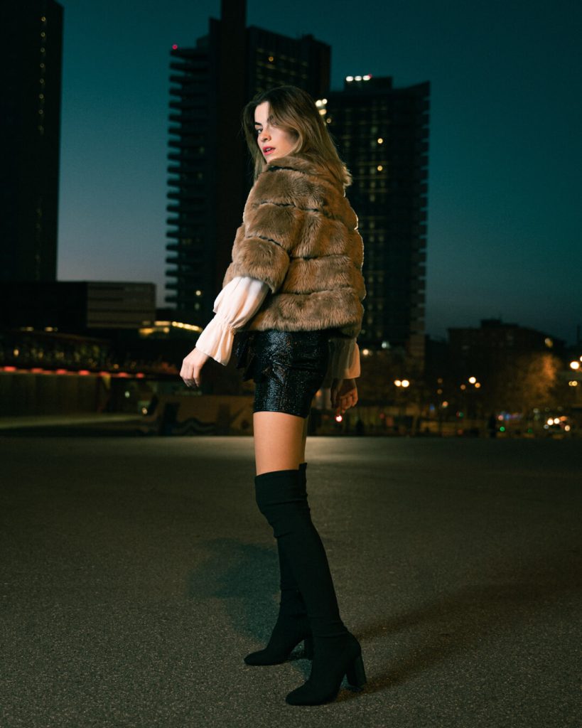 Sesión de fotos de moda en Barcelona